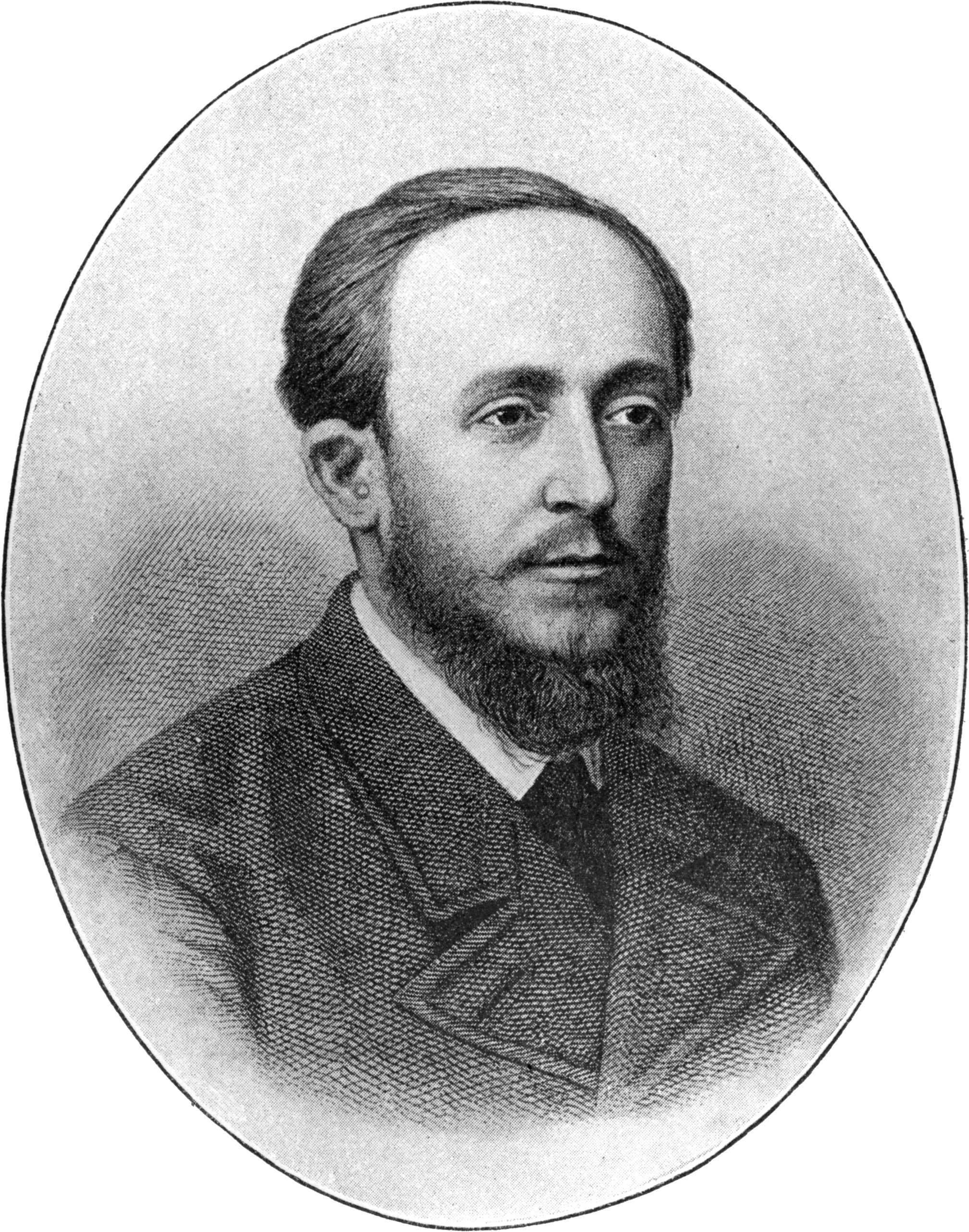 Портрет Дмитрия Ивановича Писарева из «Галереи русских писателей», 1901